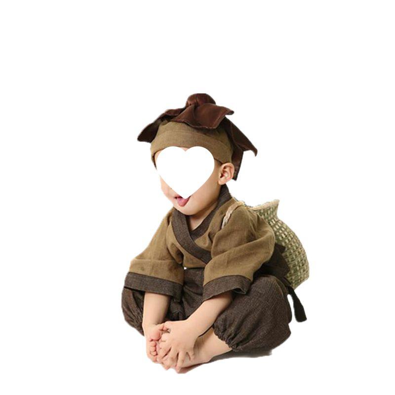 Комплект ханьфу для малышей и детей ясельного возраста: Весенне-осенний наряд в древнем стиле для детей 70
Комплект ханьфу для малышей и детей ясельного возраста: Весенне-осенний наряд в древнем стиле для детей 70