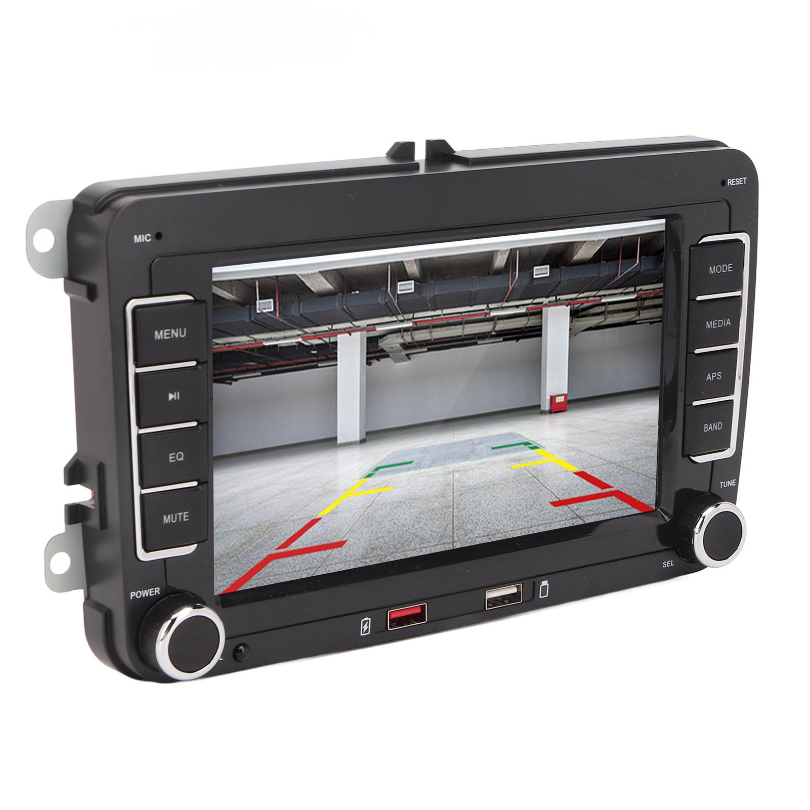 Автомобильный стерео радио MP5 плеер 7 дюймов сенсорный экран Hands Free вызов Управление на рулевом колесе Реверс
Автомобильный стерео радио MP5 плеер 7 дюймов сенсорный экран Hands Free вызов Управление на рулевом колесе Реверс