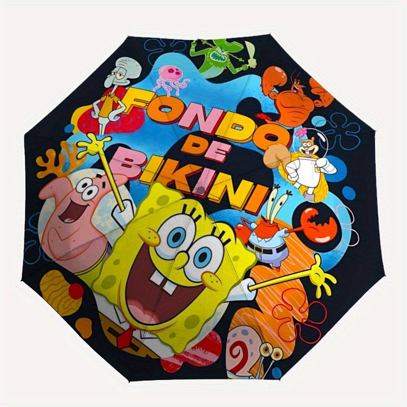 1pc SpongeBob SquarePants Automatic Open/close Folding Portable Umbrella with 8-Rib Structure for Women/Men, All-Season Use 044
1pc SpongeBob SquarePants Automatic Open/close Folding Portable Umbrella with 8-Rib Structure for Women/Men, All-Season Use 044