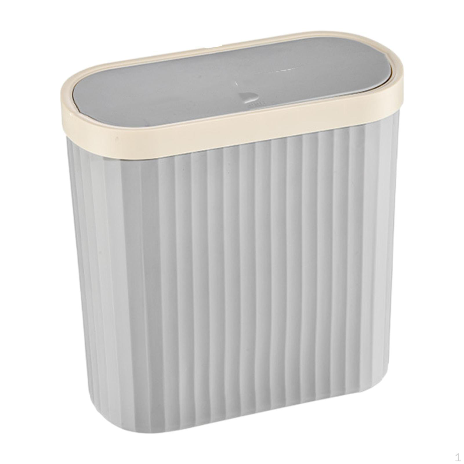 Відро для сміття у ванній Тонкий вузький бак для навчання grey S
Відро для сміття у ванній Тонкий вузький бак для навчання grey S