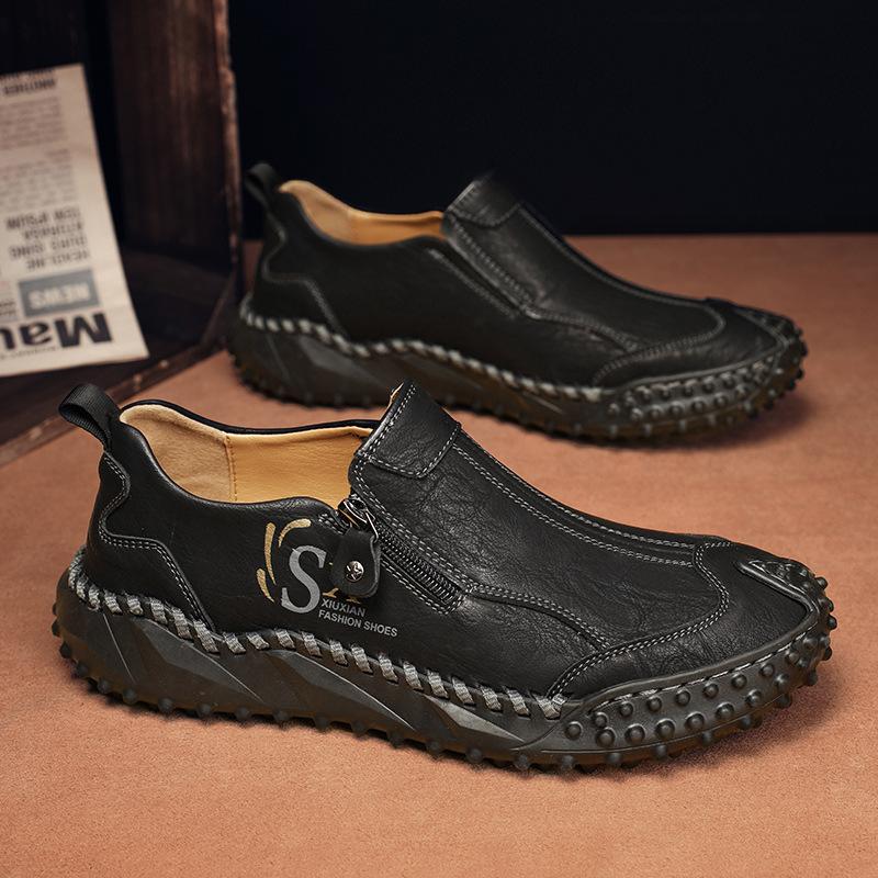 Hollow hole shoes sports casual leather shoes men s 2024 new breathable non-slip soft-soled outdoor hiking shoes 46
Hollow hole shoes sports casual leather shoes men s 2024 new breathable non-slip soft-soled outdoor hiking shoes 46