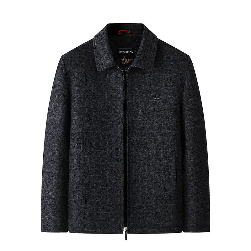 Plus Size XL XXL Casual Cotton-Padded Lapel Jacket for Autumn and Winter - Ideal for Middle-Aged Dads 180 сірий колір/чорний
Plus Size XL XXL Casual Cotton-Padded Lapel Jacket for Autumn and Winter - Ideal for Middle-Aged Dads 180 сірий колір/чорний