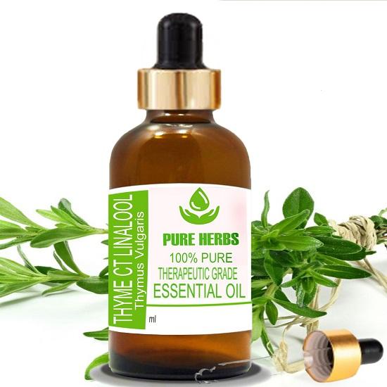 Pure Herbs Thyme ct. Linalool (Thymus vulgaris) Pure & Natural Therapeutic Grade Essential Oil Glass 5 ml
Pure Herbs Thyme ct. Linalool (Thymus vulgaris) Pure & Natural Therapeutic Grade Essential Oil Glass 5 ml
