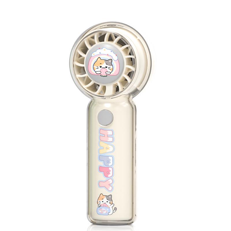 Portable Summer Mini Cartoon Handheld Fan: Lightweight, USB Fast Charging, Three-Speed Battery, Pocket-Sized for Outdoor Use 4.8*3.9*11.9 cm
Portable Summer Mini Cartoon Handheld Fan: Lightweight, USB Fast Charging, Three-Speed Battery, Pocket-Sized for Outdoor Use 4.8*3.9*11.9 cm