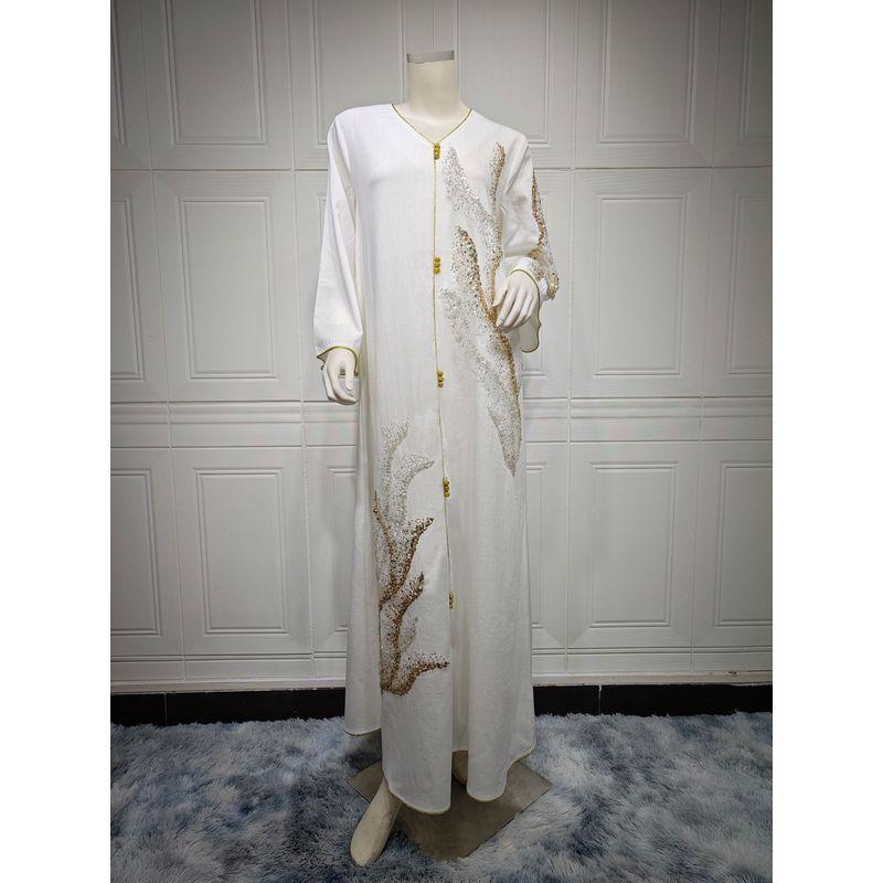 Индонезия Турция Арабские Эмираты Ближний Восток Трансграничное Платье С Длинными Рукавами Пэчворк Пайетки Вышивка Свободное Платье White M
Индонезия Турция Арабские Эмираты Ближний Восток Трансграничное Платье С Длинными Рукавами Пэчворк Пайетки Вышивка Свободное Платье White M