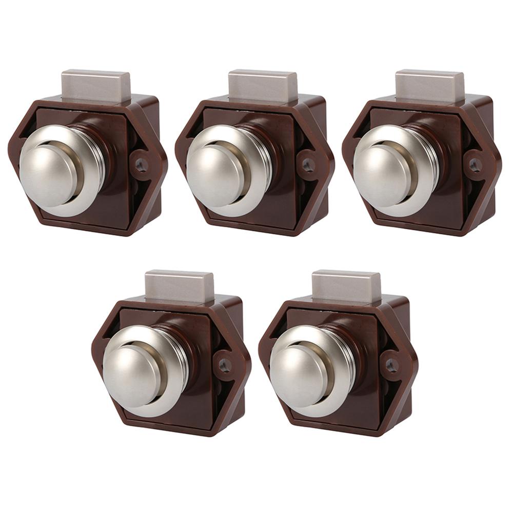 5Pcs Push Button Latch Lock 15-27mm Thickness Door Catch Knobs Household Metal Push Button Drawer Catch Lock for Furniture Boat
5Pcs Push Button Latch Lock 15-27mm Thickness Door Catch Knobs Household Metal Push Button Drawer Catch Lock for Furniture Boat