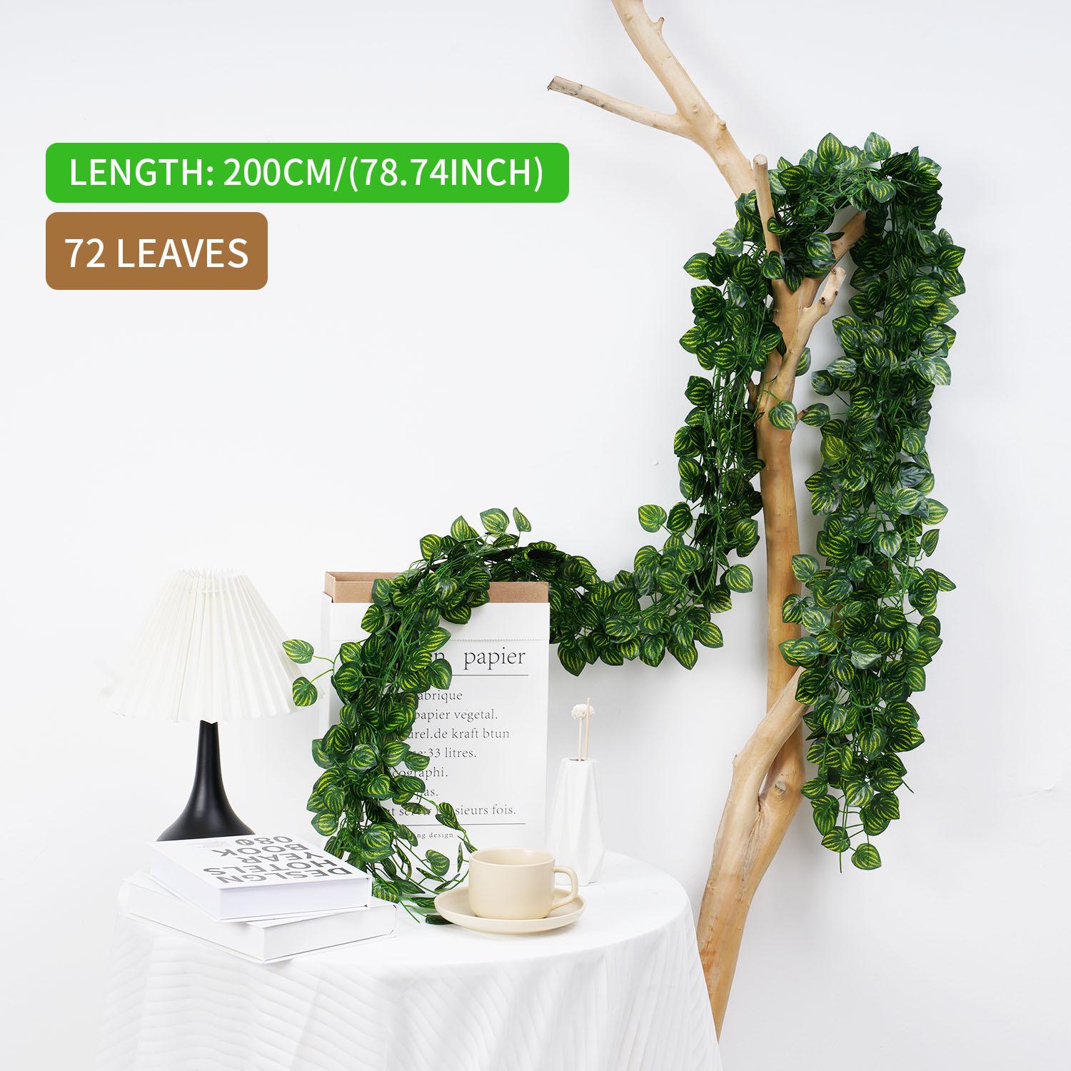 200 см Искусственный шелковый плющ, подвесная гирлянда из листьев, растение-лиана, декор для дома, свадьбы, сада, ванной комнаты, зеленая лоза, 1 шт./6 шт. 6pcs
200 см Искусственный шелковый плющ, подвесная гирлянда из листьев, растение-лиана, декор для дома, свадьбы, сада, ванной комнаты, зеленая лоза, 1 шт./6 шт. 6pcs