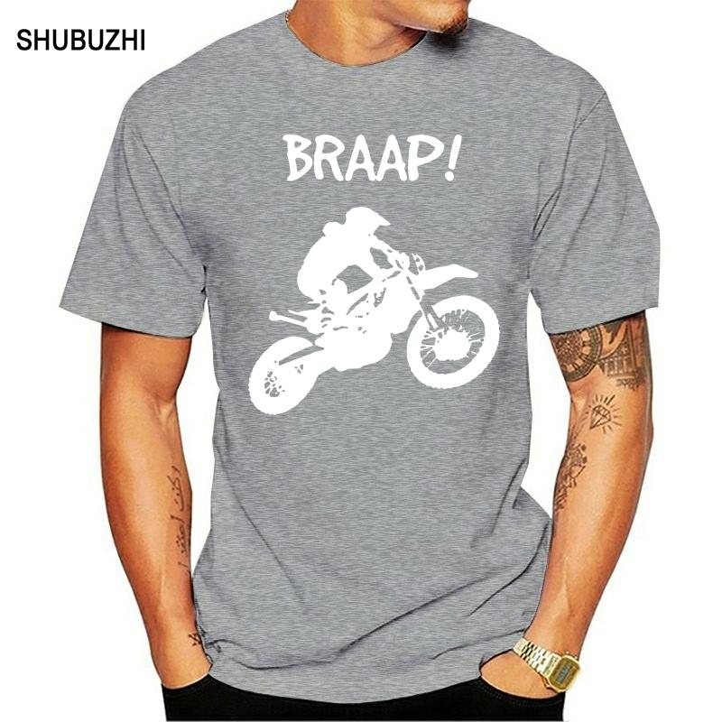 Men Short sleeve tshirt Dirt Bike Motocross Supercross Design Braap T Shirt Women tshirt 4XL
Men Short sleeve tshirt Dirt Bike Motocross Supercross Design Braap T Shirt Women tshirt 4XL