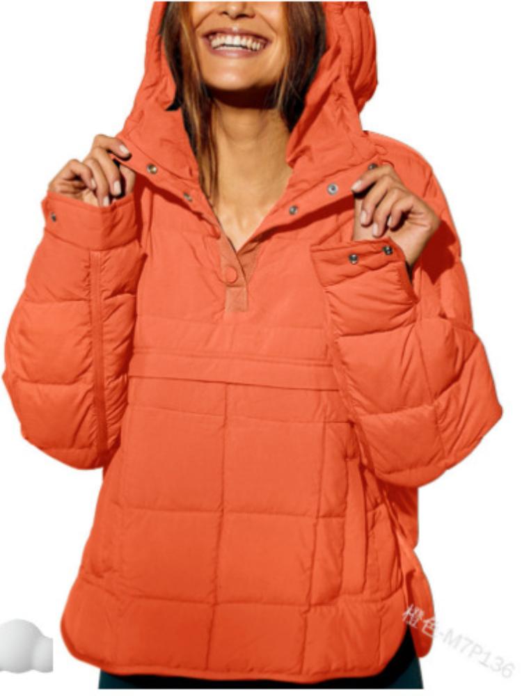 Women s Quilted Hooded Puffer Jacket with Stand Collar, Zipper Pocket, Raglan Sleeves In Dark Green, Beige, Purple, Light Blue, Black 5XL помаранчевий
Women s Quilted Hooded Puffer Jacket with Stand Collar, Zipper Pocket, Raglan Sleeves In Dark Green, Beige, Purple, Light Blue, Black 5XL помаранчевий