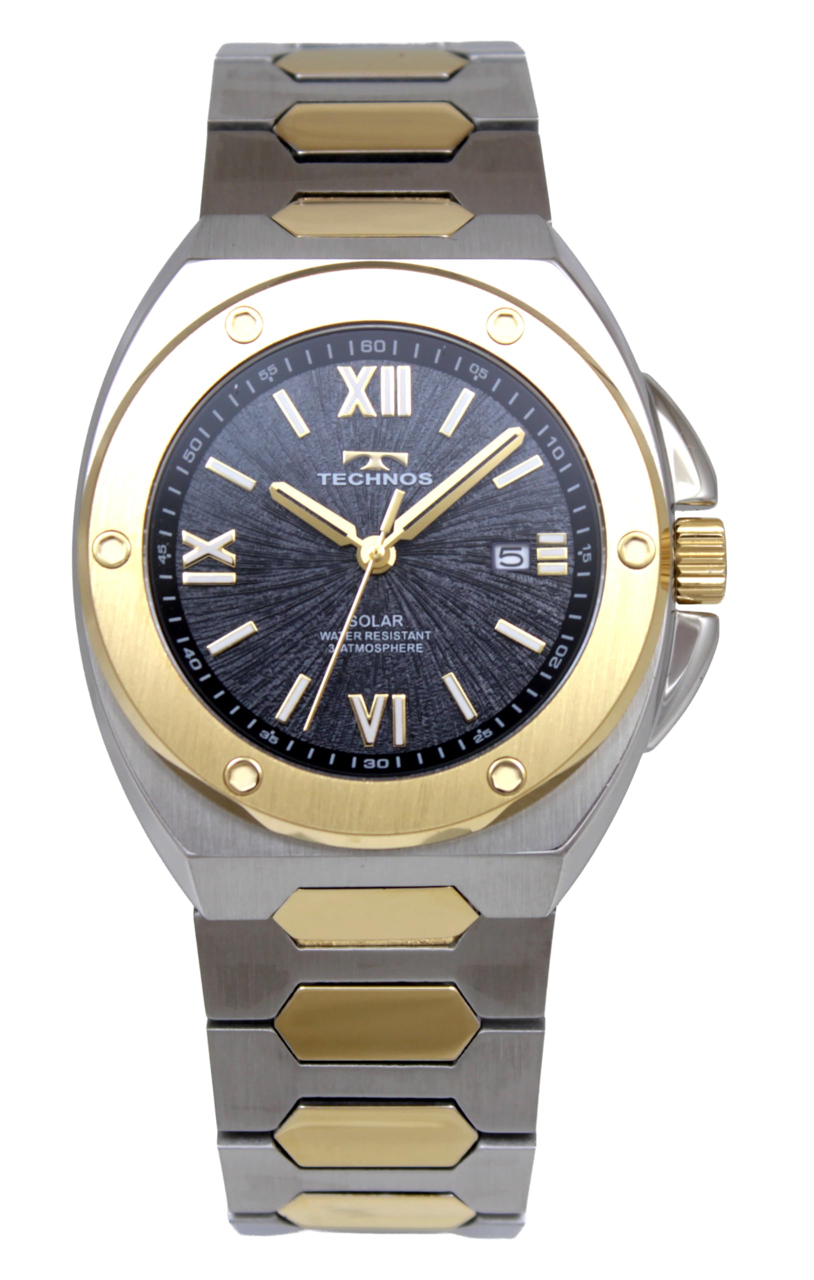 TECHNOS Solar 100th Anniversary Model T9C39TB Watch, чорний
TECHNOS Solar 100th Anniversary Model T9C39TB Watch, чорний