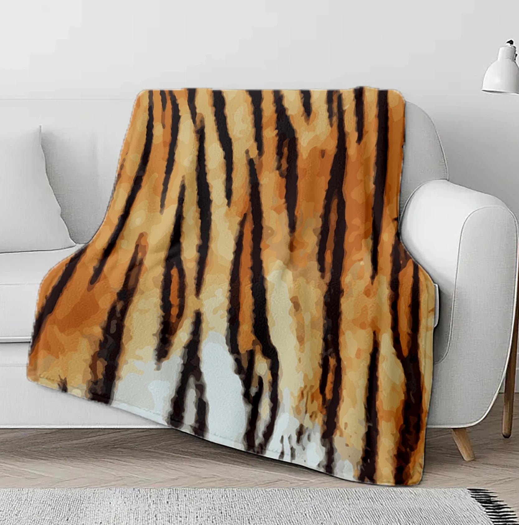Super Soft Coral Fleece Flannel Leopard Stripe Printed Throw Blanket for Sofa Bed Bedspread Plaid Blankets Home Textile 40x50in
Super Soft Coral Fleece Flannel Leopard Stripe Printed Throw Blanket for Sofa Bed Bedspread Plaid Blankets Home Textile 40x50in