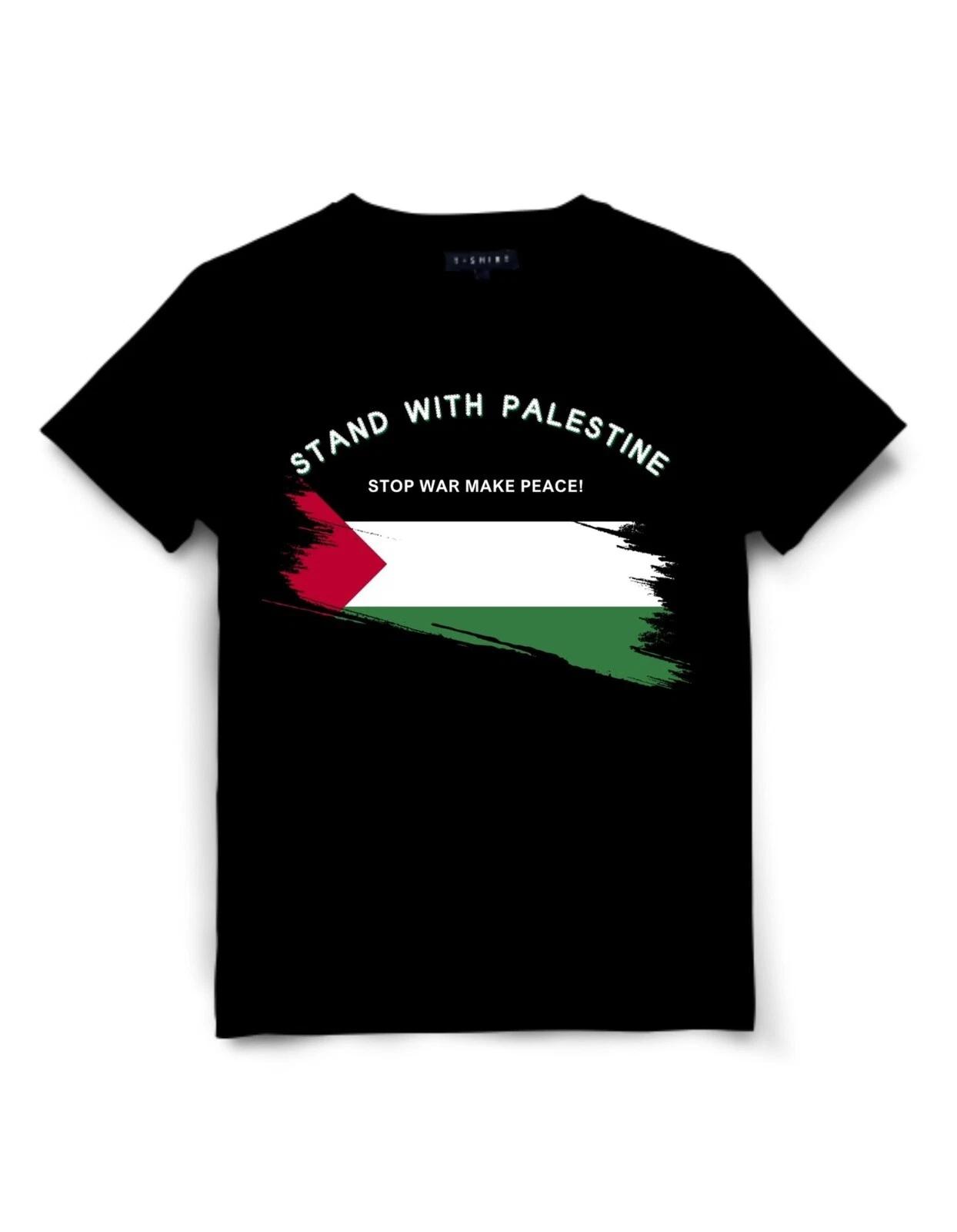 Stand with palestine T-Shirt Design Unisex Jersey Short Sleeve Tee 3XL
Stand with palestine T-Shirt Design Unisex Jersey Short Sleeve Tee 3XL