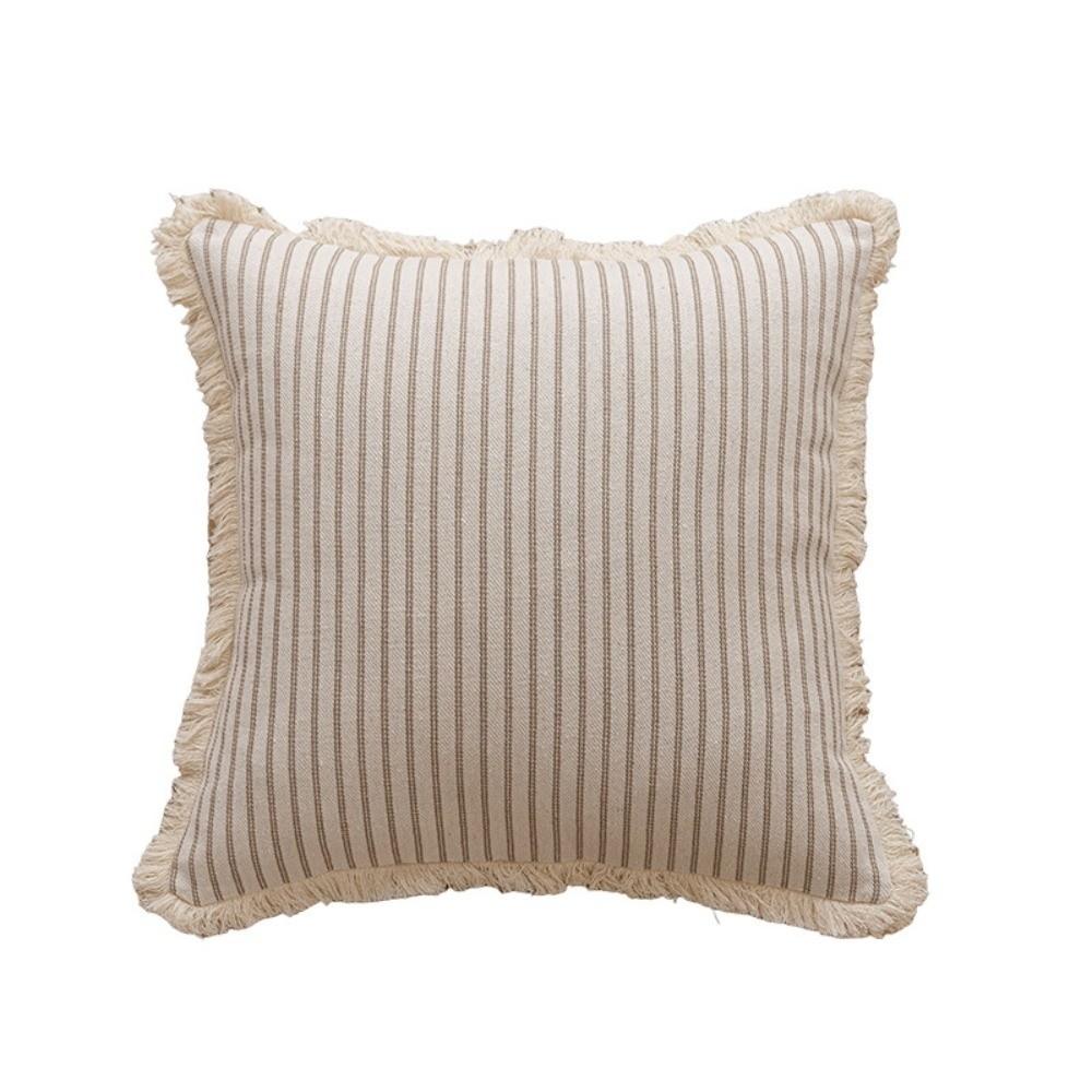 50cm Pillow Case Nordic Style Cushion Cover Practical Striped Throw Pillow Cover Sofa хаки
50cm Pillow Case Nordic Style Cushion Cover Practical Striped Throw Pillow Cover Sofa хаки