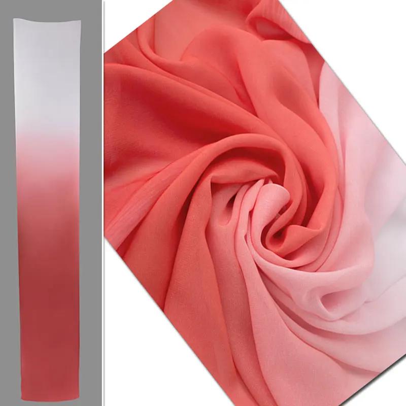 1x1.5m Gradient Color Chiffon Fabric for Chinese Hanfu Dance Costume Dress DIY Sewing Wedding Party Background Decor Craft 1x1.5m
1x1.5m Gradient Color Chiffon Fabric for Chinese Hanfu Dance Costume Dress DIY Sewing Wedding Party Background Decor Craft 1x1.5m