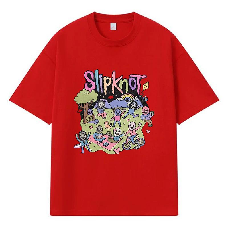 2026 Slipknot Графічна футболка Y2k Harajuku Streetwear 100% Бавовна Повсякденна Оверсайз Літня Чоловіча Футболка M червоний
2026 Slipknot Графічна футболка Y2k Harajuku Streetwear 100% Бавовна Повсякденна Оверсайз Літня Чоловіча Футболка M червоний