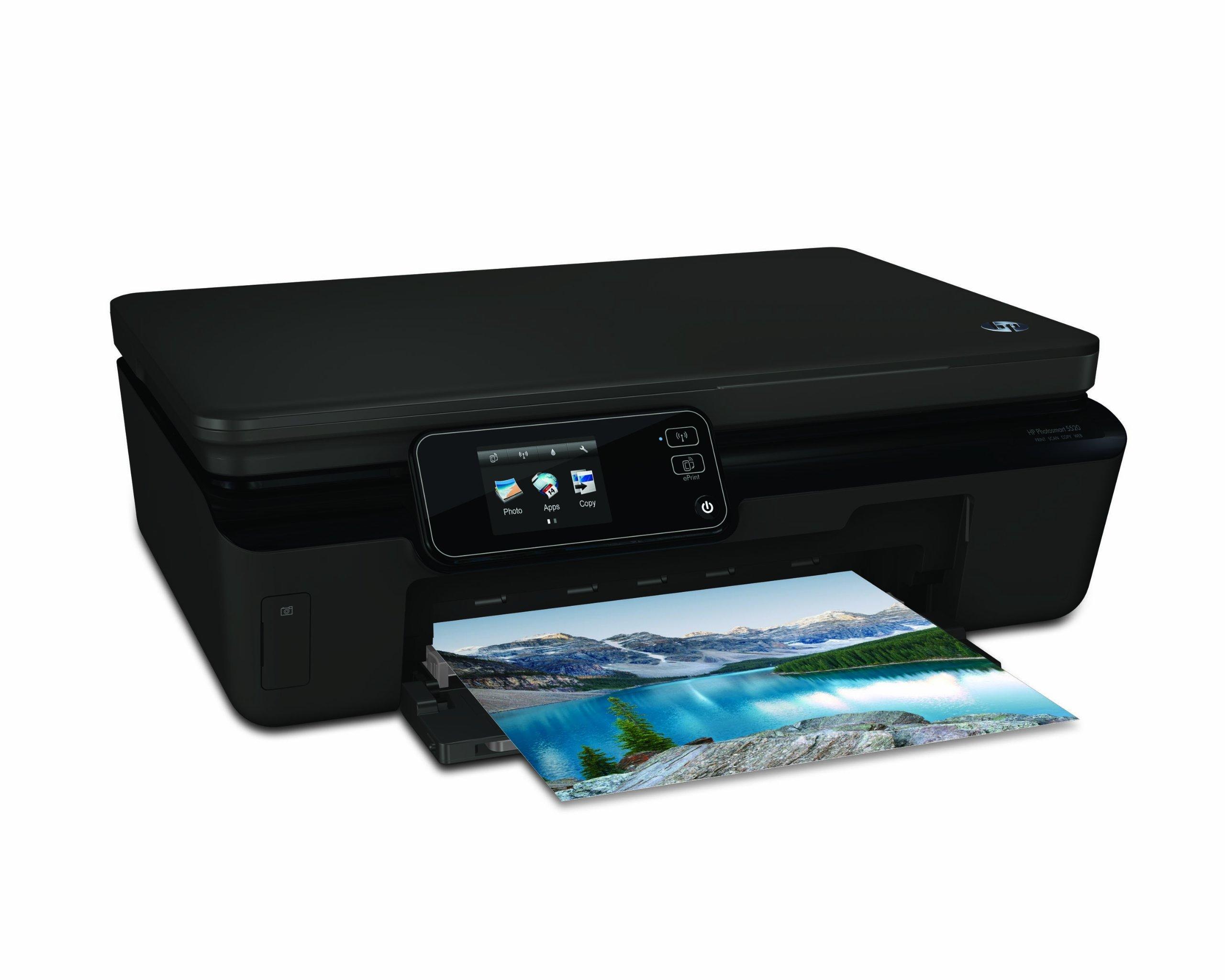 Бездротовий багатофункціональний принтер HP Photosmart 5520 AirPrint A4, 4 незалежно від кольорів CX045C#ABJ чорний
Бездротовий багатофункціональний принтер HP Photosmart 5520 AirPrint A4, 4 незалежно від кольорів CX045C#ABJ чорний