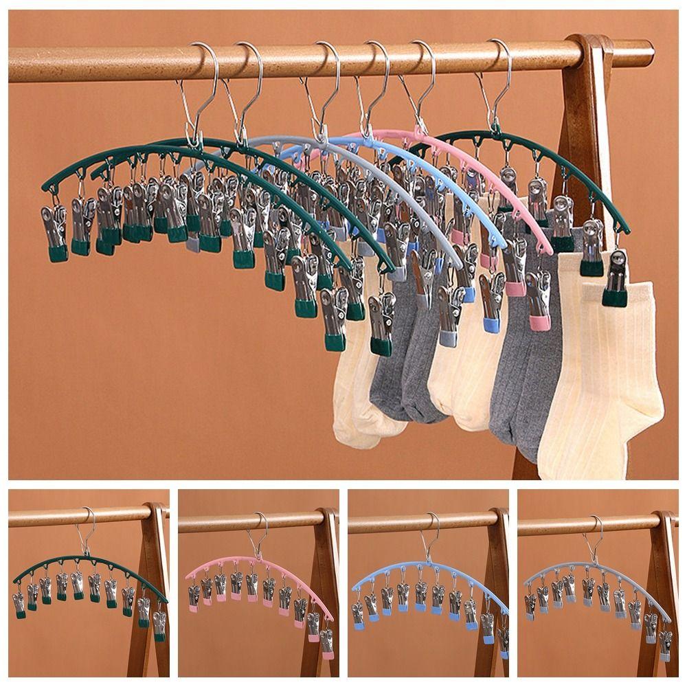 Steel Sock Rack Underwear Socks Hat Hanger Clothes Hanger Laundry Storage Metal Clip Drying Hanger
Steel Sock Rack Underwear Socks Hat Hanger Clothes Hanger Laundry Storage Metal Clip Drying Hanger
