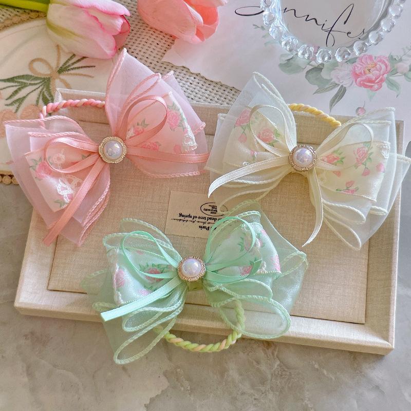 1 PCS New Cute Fresh Big Bow Girls Elastic Hair Bands Kids Princess Hair Accessories Children Hair Ties Baby Headwear
1 PCS New Cute Fresh Big Bow Girls Elastic Hair Bands Kids Princess Hair Accessories Children Hair Ties Baby Headwear