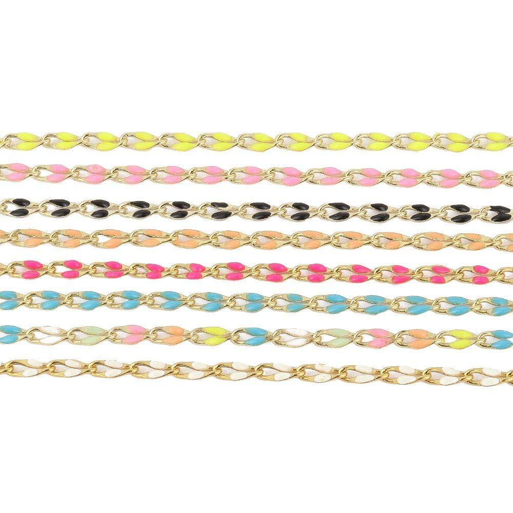 Perfect Enamel Rolo Chain Colourfast DIY Bracelet Chain Necklace Bracelet Anklet DIY Making
Perfect Enamel Rolo Chain Colourfast DIY Bracelet Chain Necklace Bracelet Anklet DIY Making