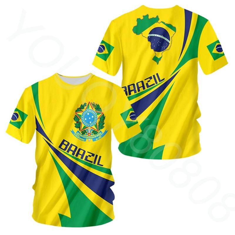 2022 New Casual Fashion Brazil Flag 3d Printing T-Shirt Men s and Women s Round Neck Short Sleeve Sports T-Shirt Streetwear Men S
2022 New Casual Fashion Brazil Flag 3d Printing T-Shirt Men s and Women s Round Neck Short Sleeve Sports T-Shirt Streetwear Men S