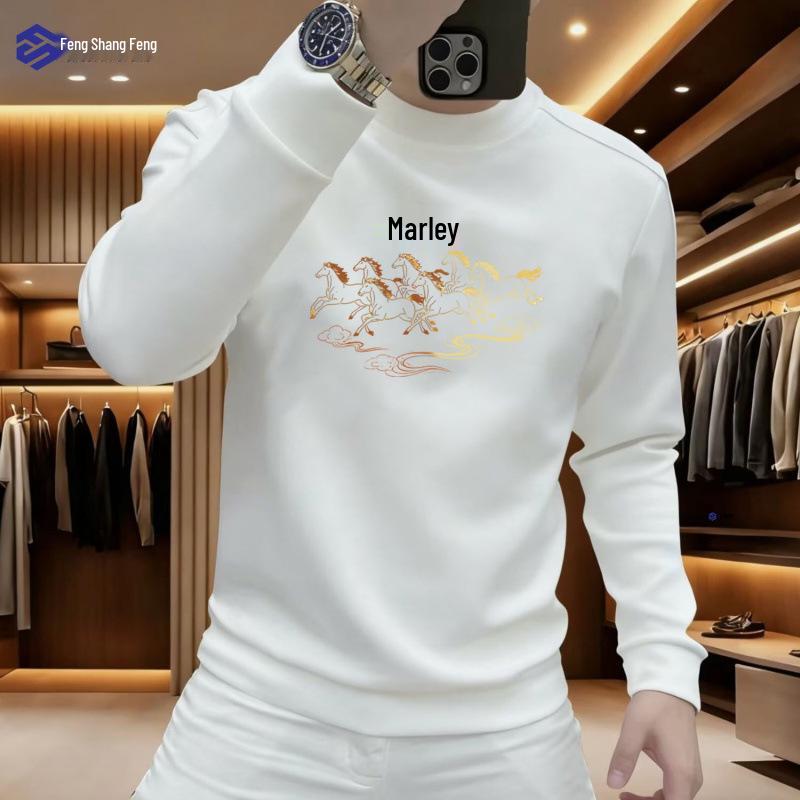 2026 Year of the Horse Red Round Neck Men s Sweatshirt, Plus Velvet Long Sleeve T-shirt 5XL
2026 Year of the Horse Red Round Neck Men s Sweatshirt, Plus Velvet Long Sleeve T-shirt 5XL