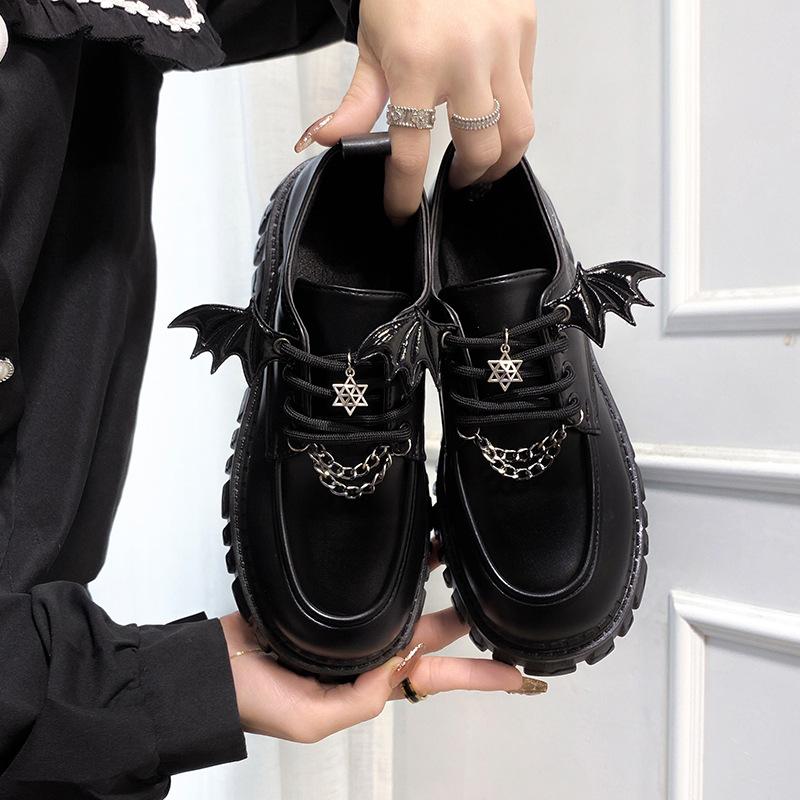 Cute student muffin platform small leather shoes women s spring and autumn new black sweet cool Mary Jane women s shoes 40 матовий чорний колір
Cute student muffin platform small leather shoes women s spring and autumn new black sweet cool Mary Jane women s shoes 40 матовий чорний колір
