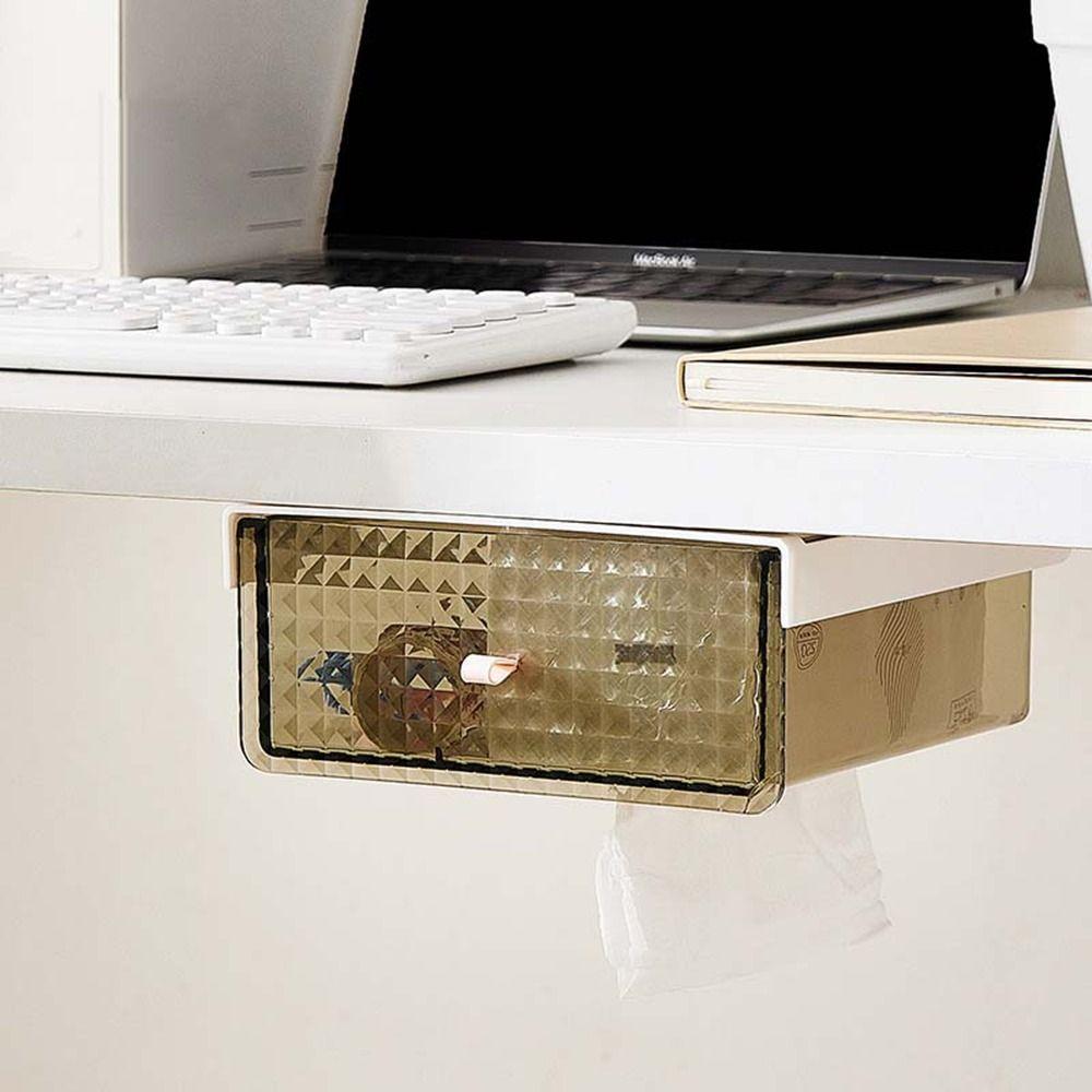 Non Punching Undertable Drawer Storage Box Transparent Under Desk Drawer Organizer Kitchen белый
Non Punching Undertable Drawer Storage Box Transparent Under Desk Drawer Organizer Kitchen белый