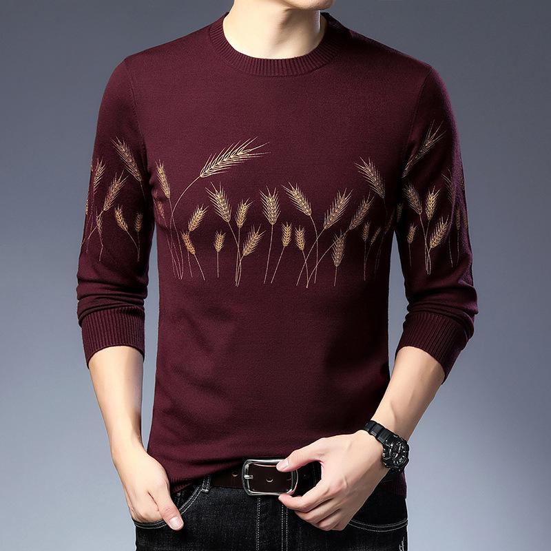 Men s Trendy Thickened Knit Sweater, Autumn/Winter 2024, Handsome Casual Style for Middle-Aged Men 175 вина червоного кольору
Men s Trendy Thickened Knit Sweater, Autumn/Winter 2024, Handsome Casual Style for Middle-Aged Men 175 вина червоного кольору