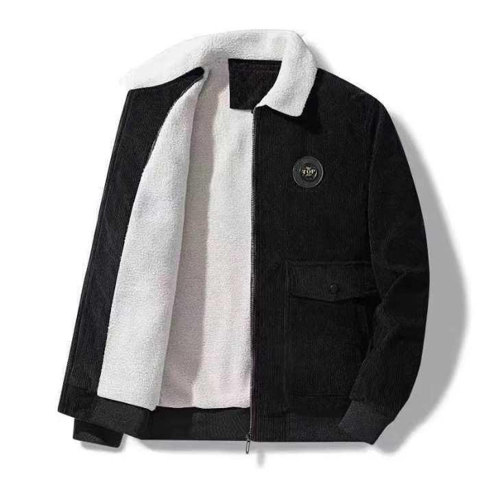 2025 Men s Autumn/Winter Corduroy Jacket: Fleece-Lined, Thickened, Loose-Fit Casual Workwear for All Ages 4XL чорний
2025 Men s Autumn/Winter Corduroy Jacket: Fleece-Lined, Thickened, Loose-Fit Casual Workwear for All Ages 4XL чорний