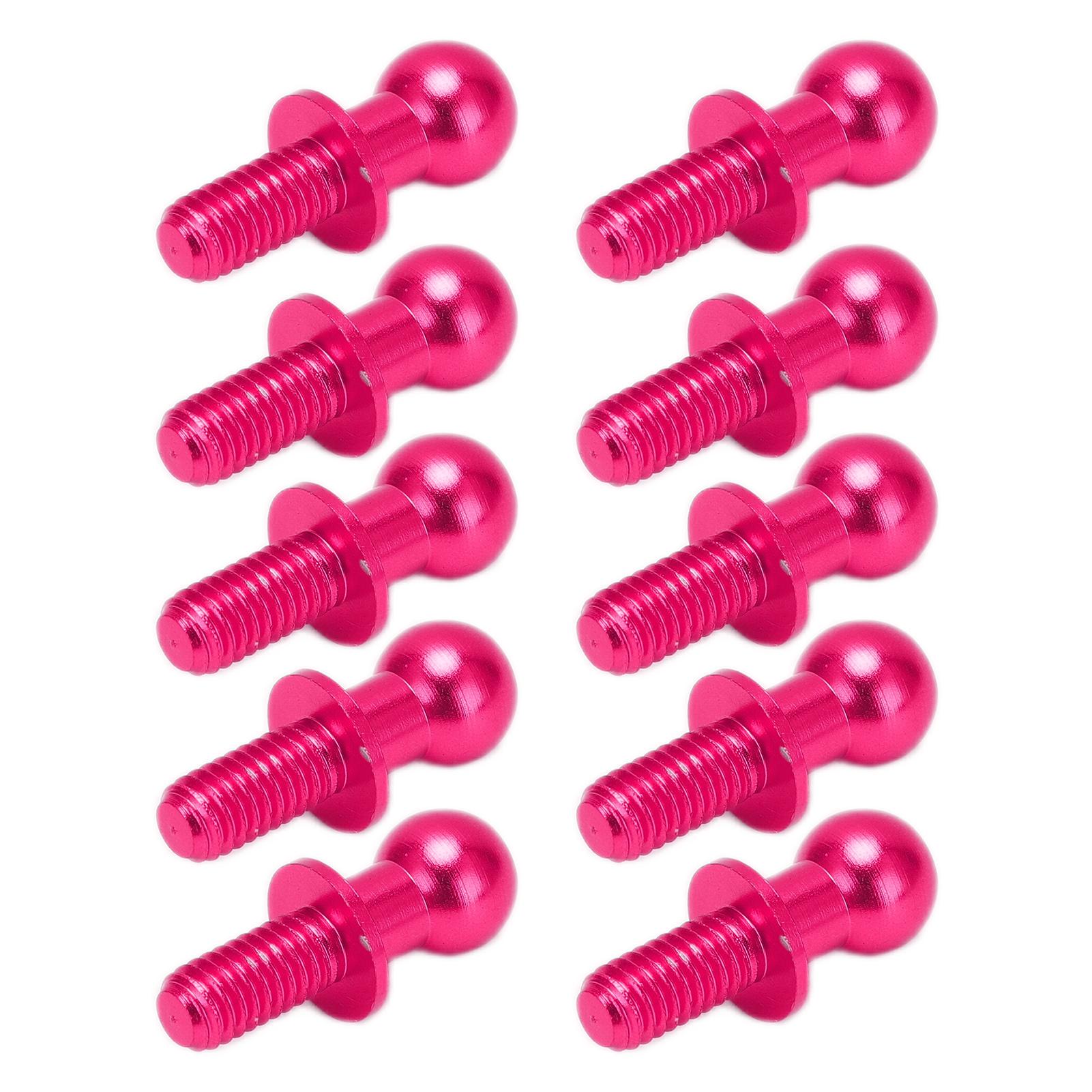 10pcs Metal Ball Head Screw Link Rod Shock Absorber End for Tamiya TT01 TT02 RC CarPink
10pcs Metal Ball Head Screw Link Rod Shock Absorber End for Tamiya TT01 TT02 RC CarPink