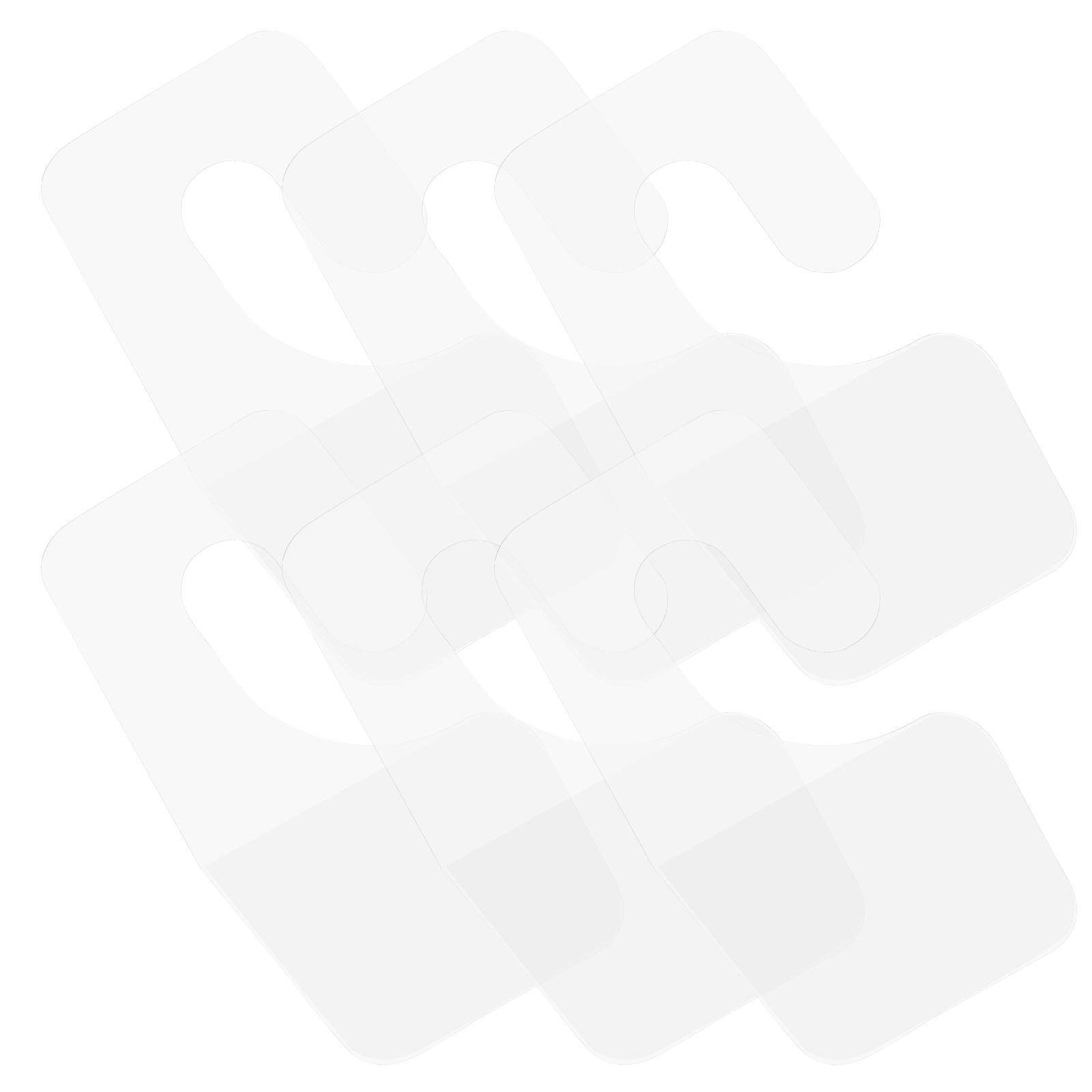 100Pcs Clear Adhesive Hanging Tabs Self Stick Hooks for Retail Store Display Hanging Tags Clear Plastic Hooks for Wall Folder 3.5X2X0.1CM
100Pcs Clear Adhesive Hanging Tabs Self Stick Hooks for Retail Store Display Hanging Tags Clear Plastic Hooks for Wall Folder 3.5X2X0.1CM