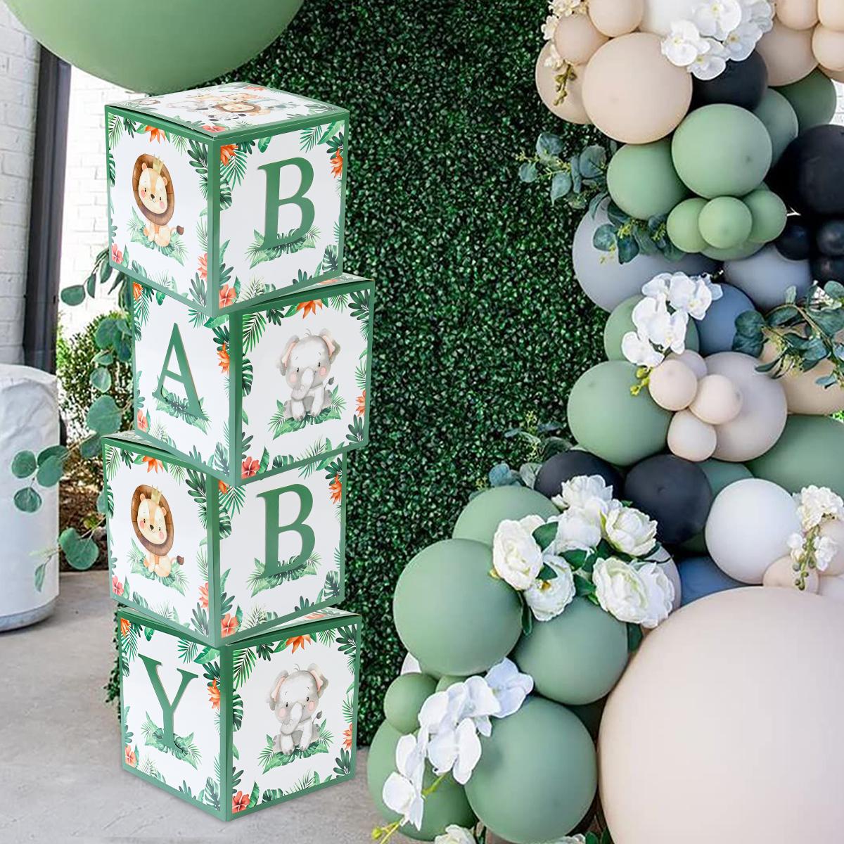 Baby Shower Letter Box 1st Birthday Party Decoration Kids Jungle Safari Birthday Party Green Forest DIY Balloon Box Decorations
Baby Shower Letter Box 1st Birthday Party Decoration Kids Jungle Safari Birthday Party Green Forest DIY Balloon Box Decorations