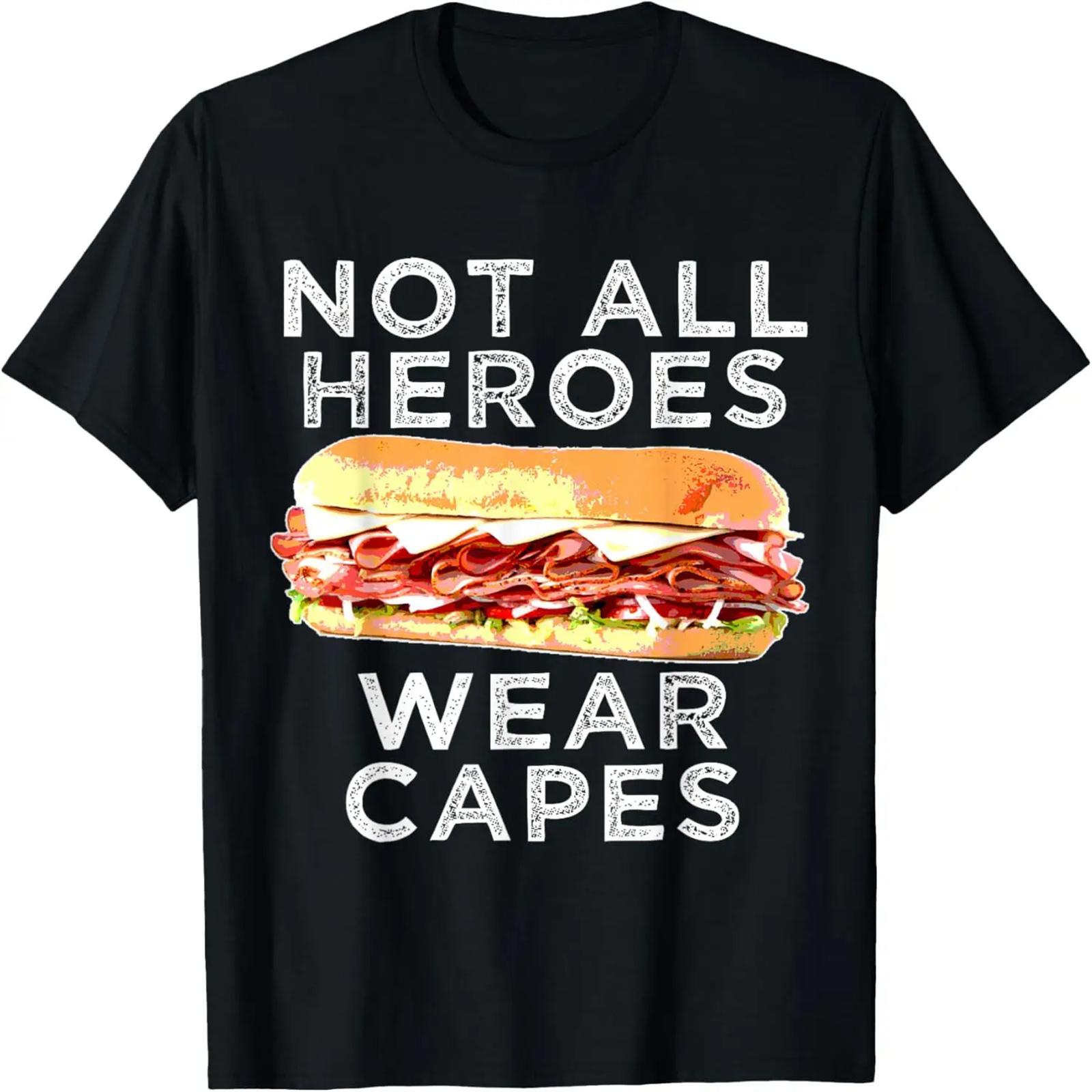Funny Not All Heroes Wear Capes Sub Hero Sandwich Lunch Lady T-Shirt XXXXXL чорний
Funny Not All Heroes Wear Capes Sub Hero Sandwich Lunch Lady T-Shirt XXXXXL чорний