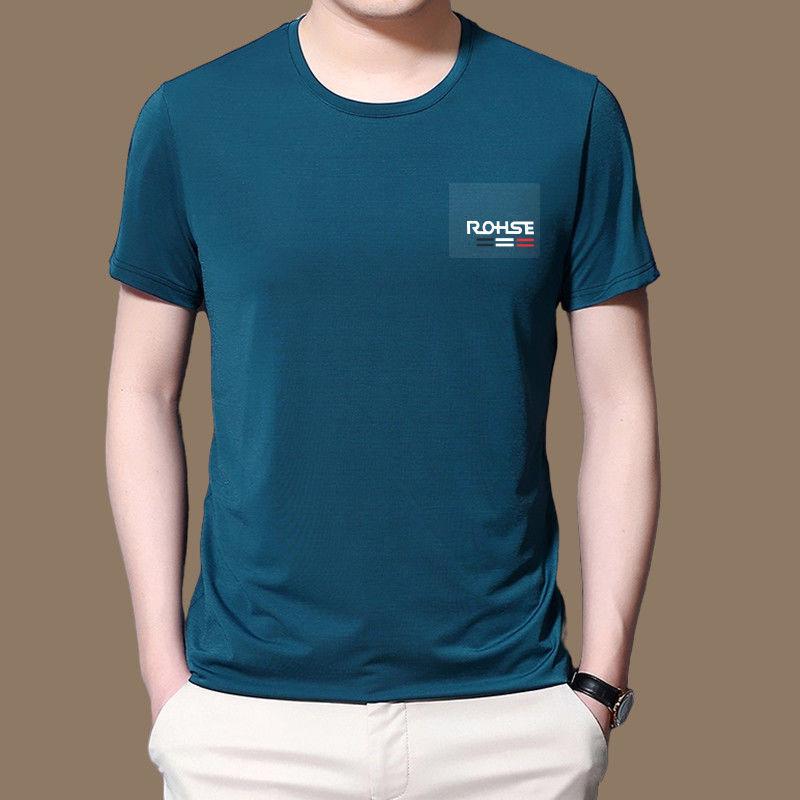 Мужская футболка из ледяного шелка, быстросохнущая, эластичная, с круглым вырезом - Мода лето 2022 XL (120-135 jin)
Мужская футболка из ледяного шелка, быстросохнущая, эластичная, с круглым вырезом - Мода лето 2022 XL (120-135 jin)