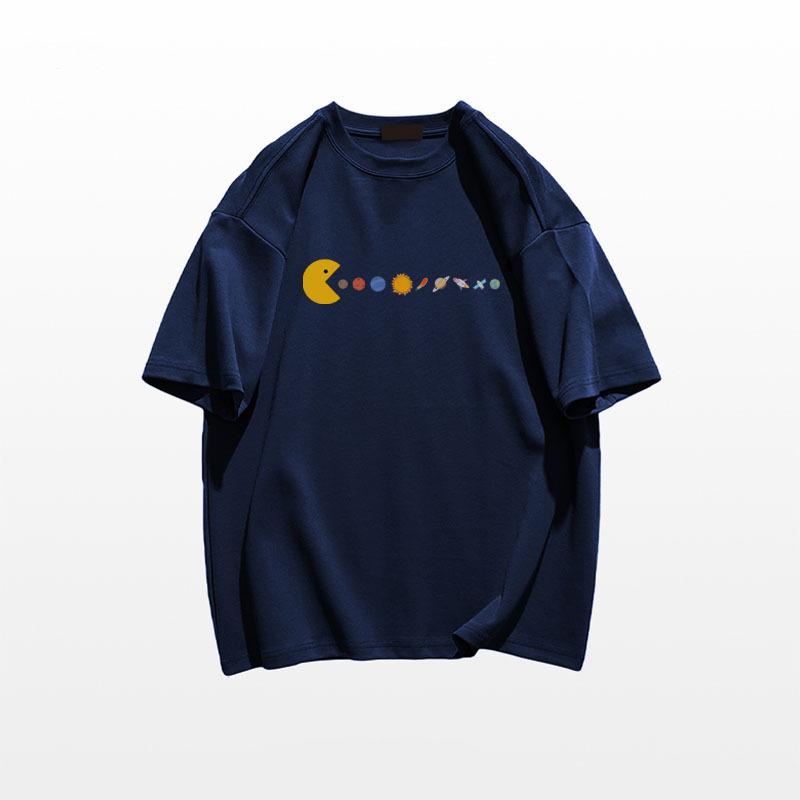 Женская футболка с мультяшным принтом из чистого хлопка с коротким рукавом, 2025 XL темно-синий
Женская футболка с мультяшным принтом из чистого хлопка с коротким рукавом, 2025 XL темно-синий