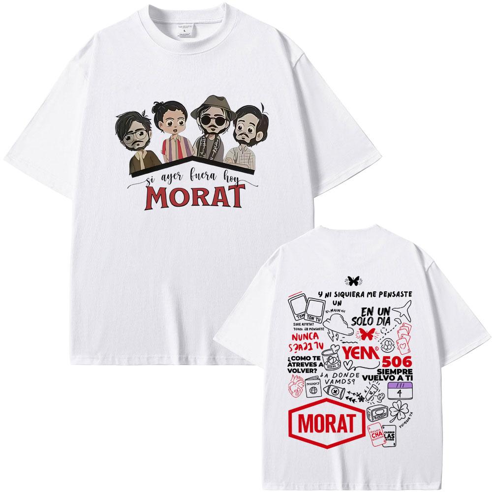 Morat Si Ayer Fuera Hoy Tour 2025 Summer Mens Womens Fashion Pop Music Tshirt Casual Retro Pure Cotton Oversized Tshirt S
Morat Si Ayer Fuera Hoy Tour 2025 Summer Mens Womens Fashion Pop Music Tshirt Casual Retro Pure Cotton Oversized Tshirt S