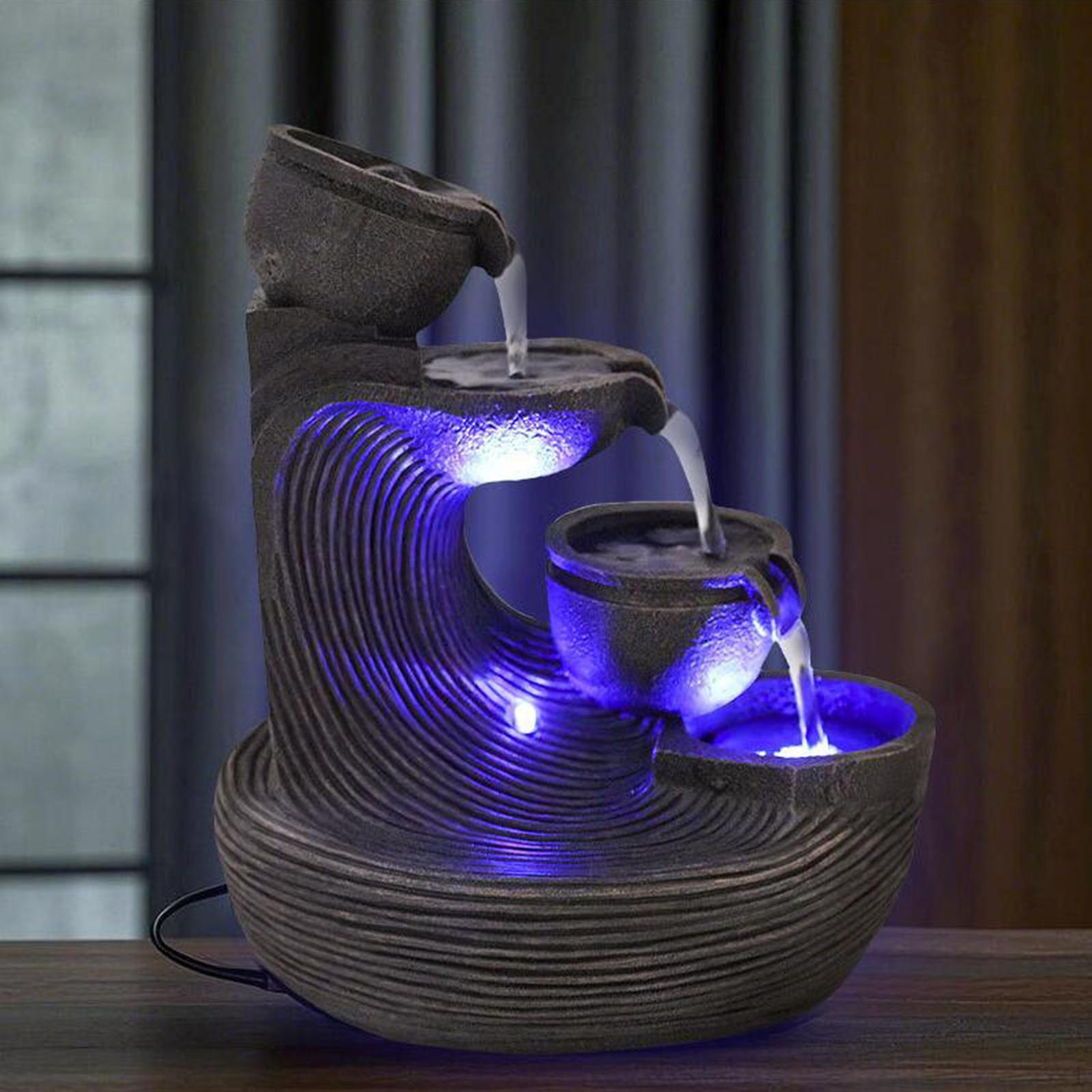 Декоративная статуя водопада с подсветкой для настольного использования в офисе или дома Style B
Декоративная статуя водопада с подсветкой для настольного использования в офисе или дома Style B