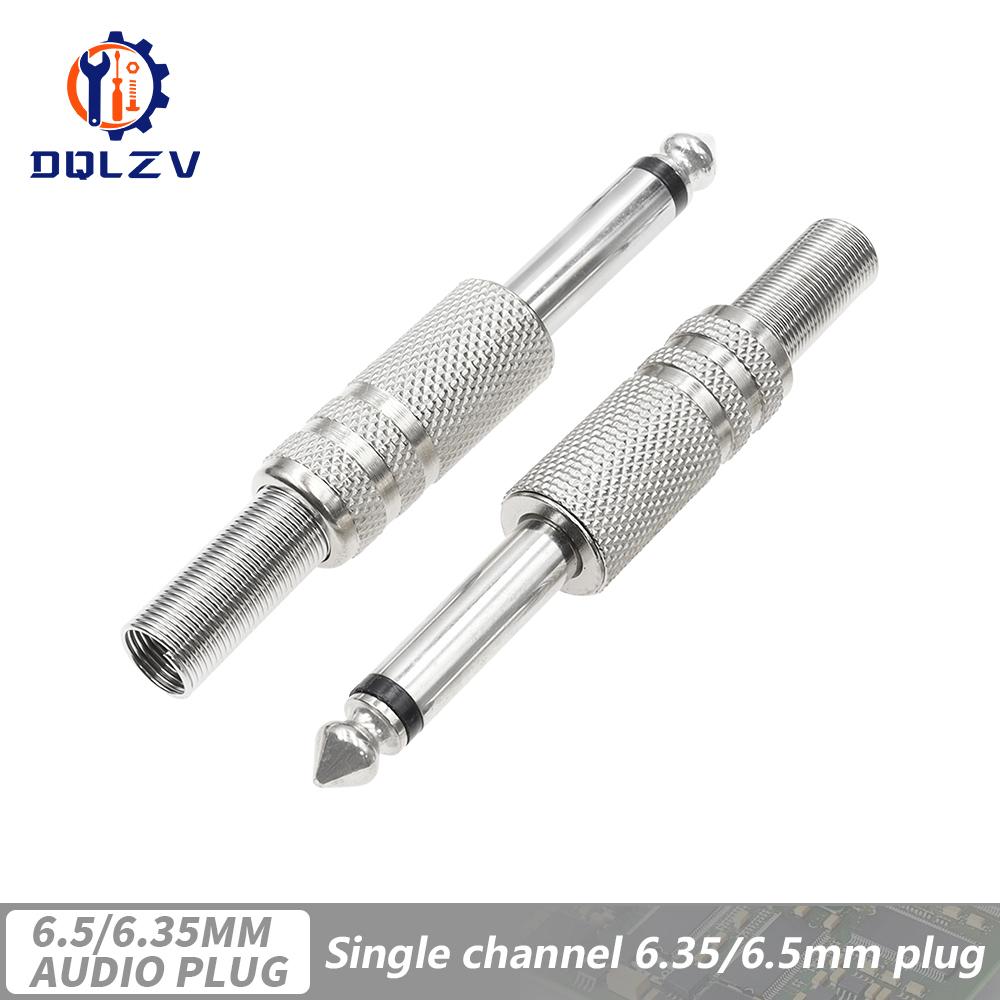 6.35MM Jack Plug Male Mono Audio Connector Adapter 1/4Inch 6.5mm Male Soldering Audio Stereo Female Socket Connectors 1PCS
6.35MM Jack Plug Male Mono Audio Connector Adapter 1/4Inch 6.5mm Male Soldering Audio Stereo Female Socket Connectors 1PCS