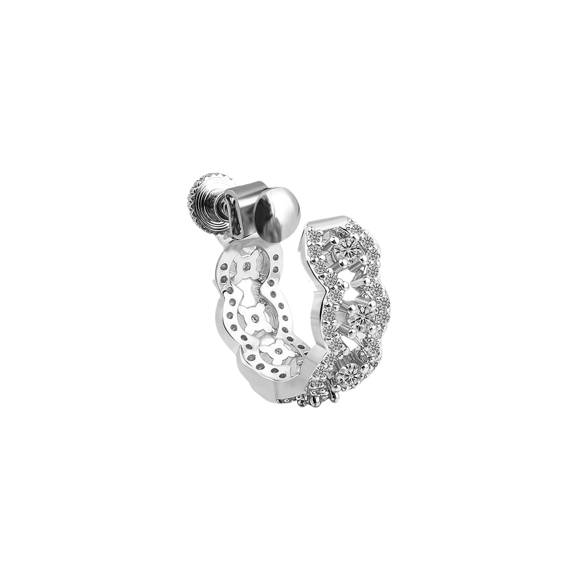 Hip-Hop Personality Trendy Men Zircon Without Ear Holes, Lace Lace Screws, Earrings, Light Luxury Hollowed-Out Full Diamond Ear Clips, Women
Hip-Hop Personality Trendy Men Zircon Without Ear Holes, Lace Lace Screws, Earrings, Light Luxury Hollowed-Out Full Diamond Ear Clips, Women