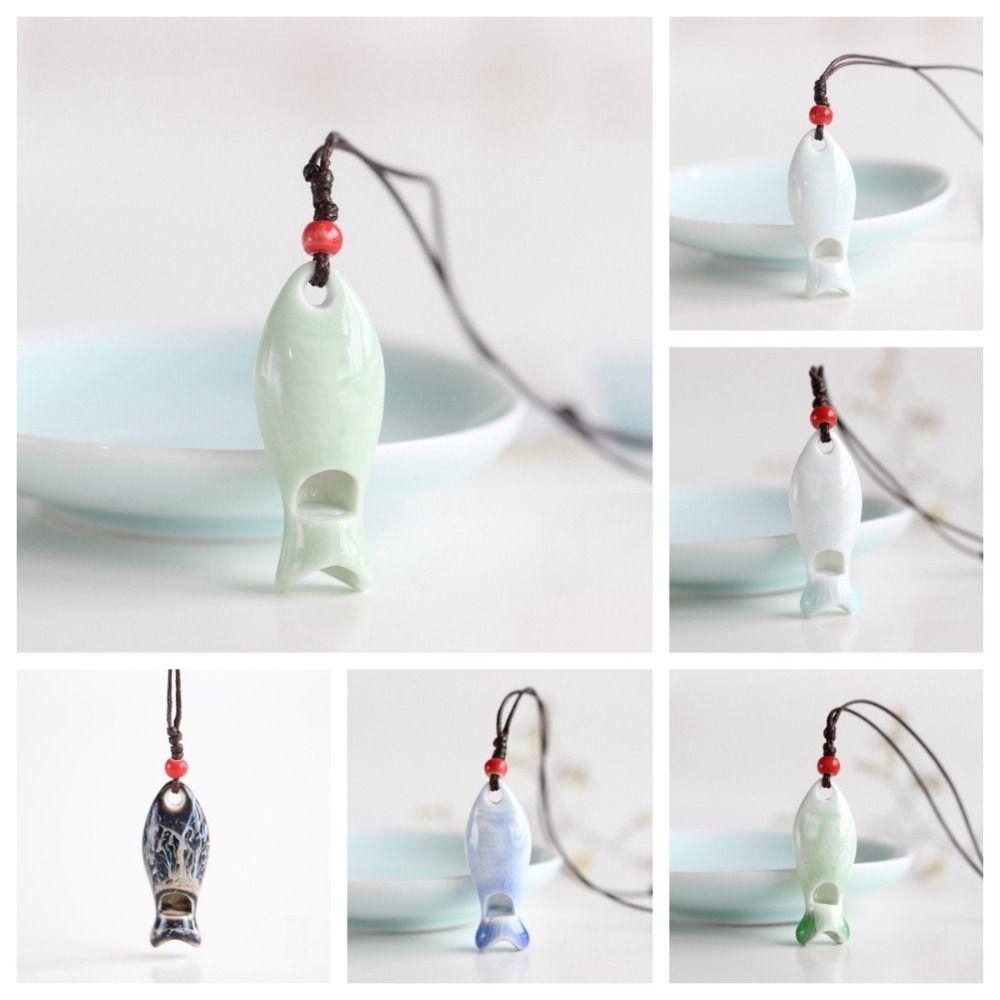 Smooth Porcelain Necklace Delicate Personalized Whistle Gifts Ceramic Fish Pendant Friend Style F
Smooth Porcelain Necklace Delicate Personalized Whistle Gifts Ceramic Fish Pendant Friend Style F