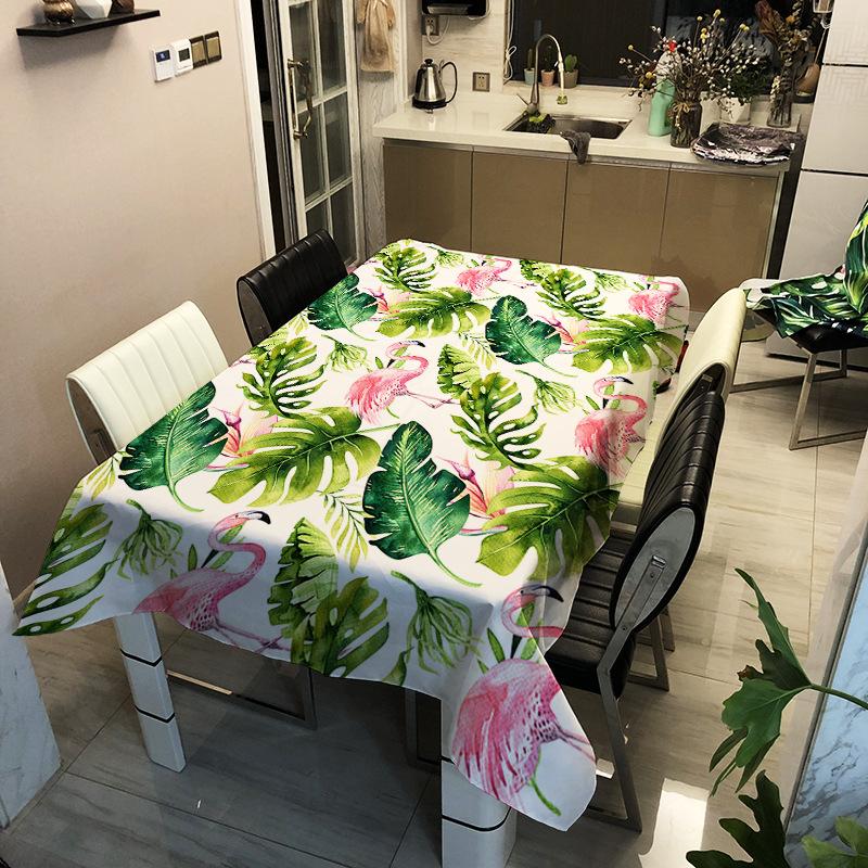 Tropical Banana Leaf Printing Tablecloth Waterproof Table Cloth Geometric Tropical Plant Leaves Sloth Bird Pattern Tablecloth
Tropical Banana Leaf Printing Tablecloth Waterproof Table Cloth Geometric Tropical Plant Leaves Sloth Bird Pattern Tablecloth