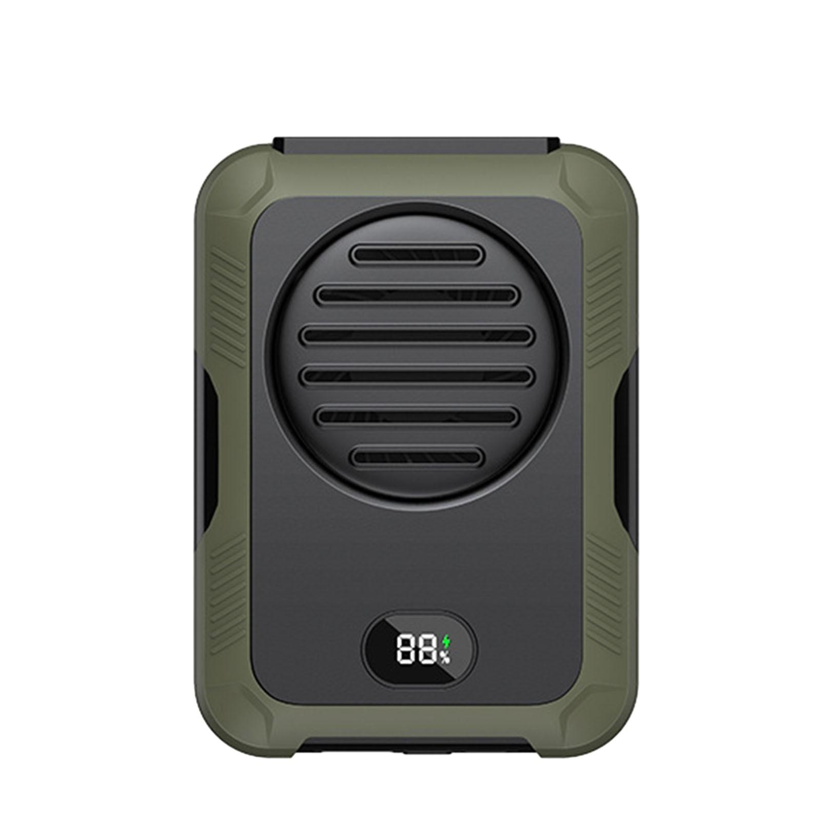 Portable Body Cooler Waist Clip Fan Belt Fan Working Cooling Tool 3 Speed 6000mAh Hand-Free With Charging Cable
Portable Body Cooler Waist Clip Fan Belt Fan Working Cooling Tool 3 Speed 6000mAh Hand-Free With Charging Cable