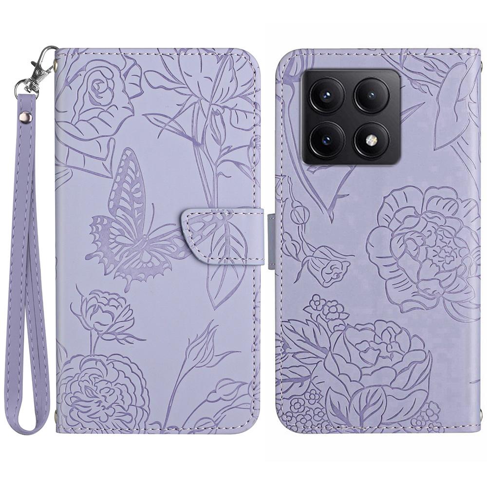HT03 For Xiaomi 14T Pro Case Butterfly Flower Imprint Leather Phone Cover with Strap Purple
HT03 For Xiaomi 14T Pro Case Butterfly Flower Imprint Leather Phone Cover with Strap Purple