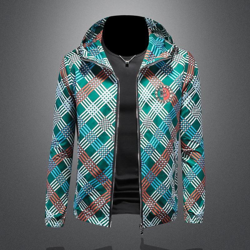 Spring and Autumn New Hooded Jacket Men s European High Quality Korean Edition Slim Printing Trend Fashion Casual Jacket 7775 5XL зелений
Spring and Autumn New Hooded Jacket Men s European High Quality Korean Edition Slim Printing Trend Fashion Casual Jacket 7775 5XL зелений