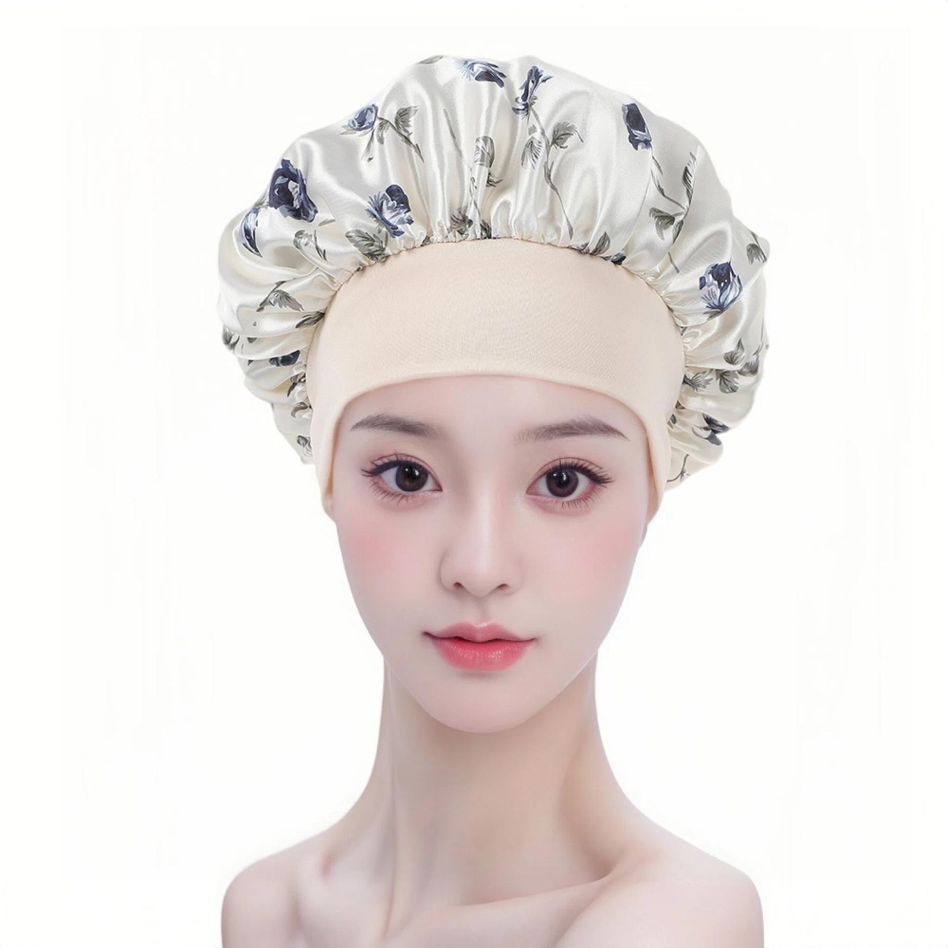 Elastic Wide Brim Satin Sleep Cap - Beauty Care Pullover for Hair (Hot Selling European & American Design) Diameter 30CM бежевий
Elastic Wide Brim Satin Sleep Cap - Beauty Care Pullover for Hair (Hot Selling European & American Design) Diameter 30CM бежевий