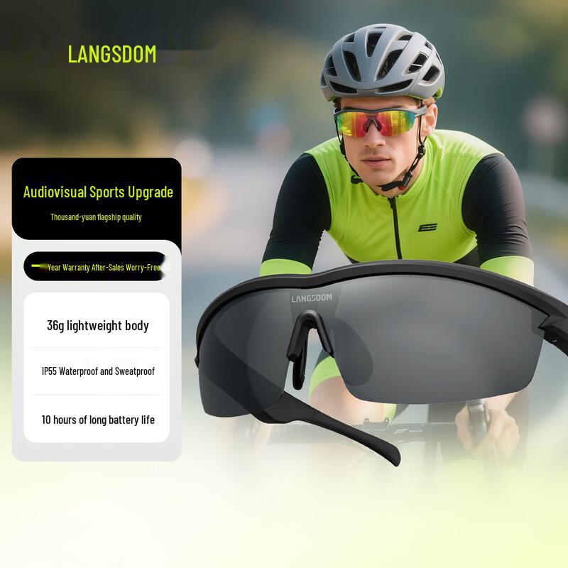 Lansite AirNova Bluetooth Smart Audio Glasses
Lansite AirNova Bluetooth Smart Audio Glasses
