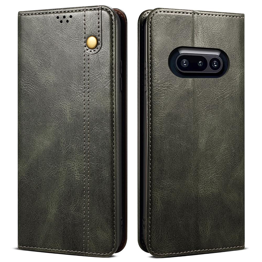 Ни за что Телефон (3a) Чехол Текстура Crazy Horse Вощеная Кожа Кошелек Подставка Чехол для телефона Green
Ни за что Телефон (3a) Чехол Текстура Crazy Horse Вощеная Кожа Кошелек Подставка Чехол для телефона Green