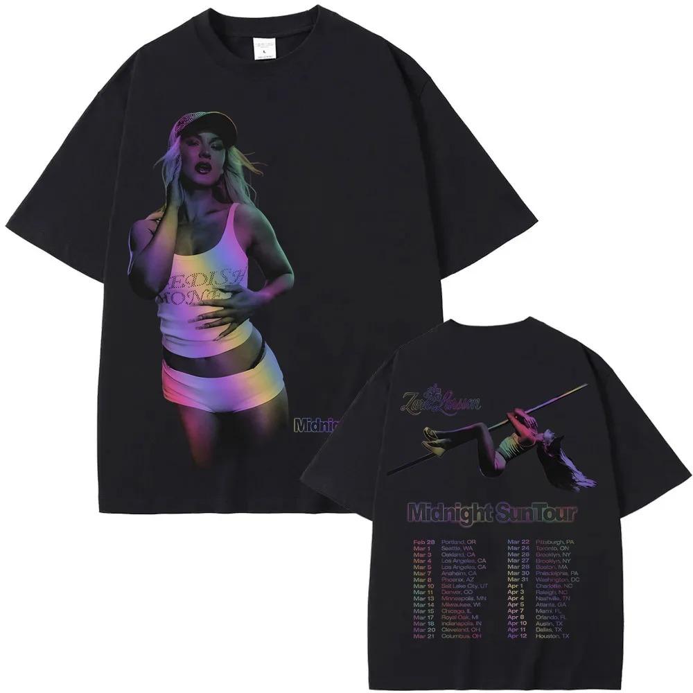 Midnight Sun ZaraLarsson Tour Poster Print Tshirt 2026 Summer New Unisex Women Luxury Cotton Oversize Tshirt Y2K Unisex Shirt S
Midnight Sun ZaraLarsson Tour Poster Print Tshirt 2026 Summer New Unisex Women Luxury Cotton Oversize Tshirt Y2K Unisex Shirt S