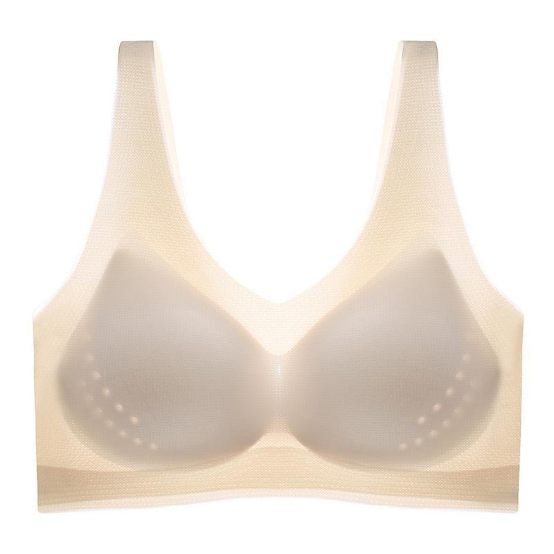 Летний спортивный бесшовный бюстгальтер: Ультратонкий, беспроводной жилет для груди от маленькой до большой M
Летний спортивный бесшовный бюстгальтер: Ультратонкий, беспроводной жилет для груди от маленькой до большой M