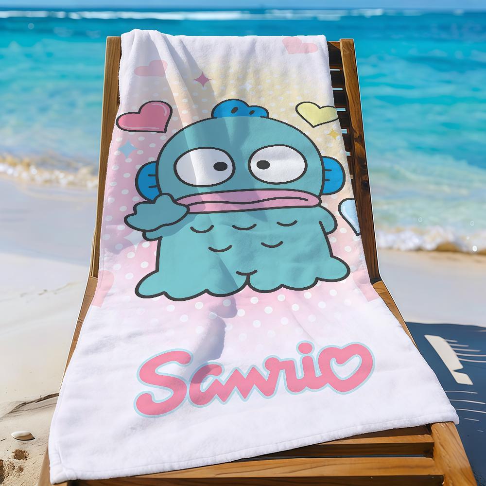 Cute H-Hangyodon Sanrio Towel Sports Quick Dry Travel Camping Gear Sandproof Soft Light Large Beach Towel W30*H60(CM)
Cute H-Hangyodon Sanrio Towel Sports Quick Dry Travel Camping Gear Sandproof Soft Light Large Beach Towel W30*H60(CM)
